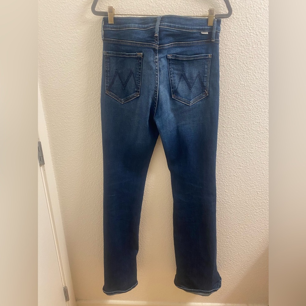 MOTHER Denim Women’s ‘The Doozy’ High Rose Flair Jeans - Picture 3 of 13
